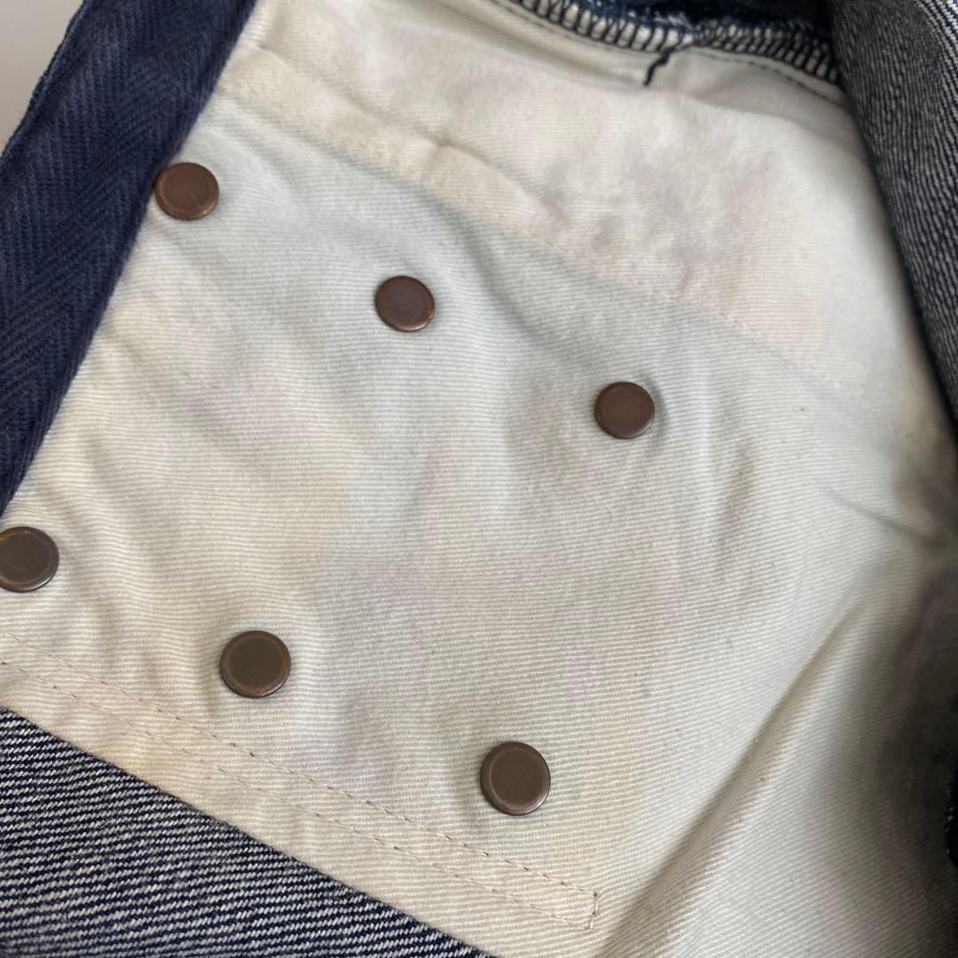 キャピタル　KAPITAL デニム　ワイドパンツ　サイズ1