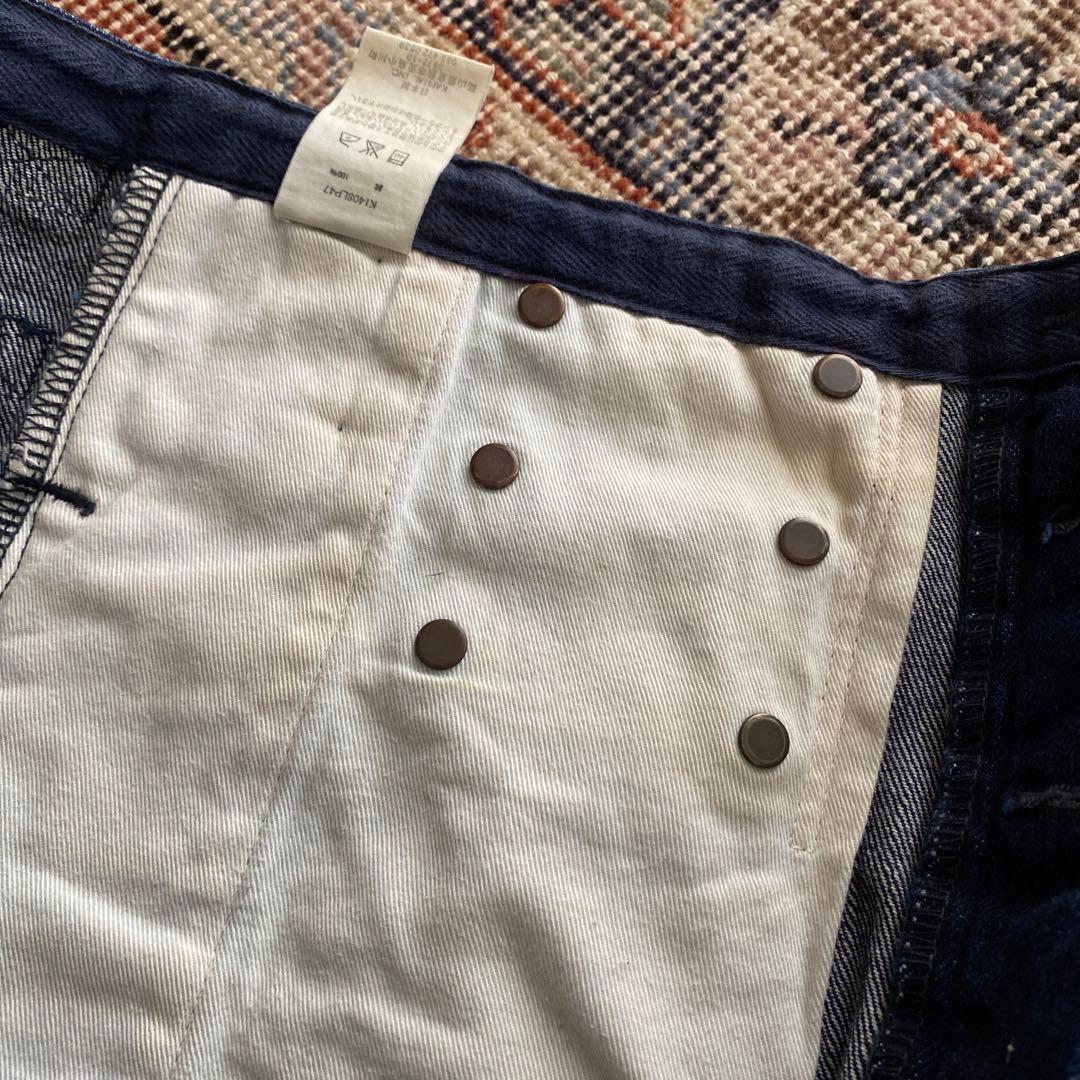 キャピタル　KAPITAL デニム　ワイドパンツ　サイズ1