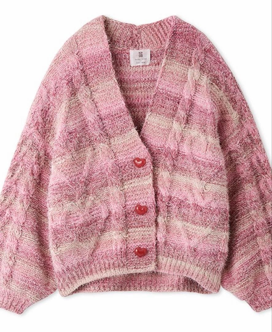 ケーブルニット　カーディガン　ショートパンツ　セットアップ　新品未使用