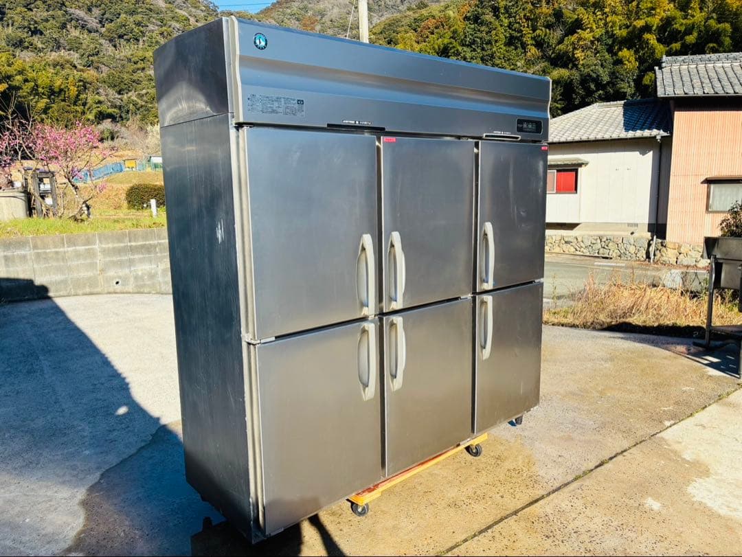 Ｍ32★ホシザキ★縦型冷凍冷蔵庫 6ドア冷凍冷蔵庫 1凍5冷 業務用 中古 厨房