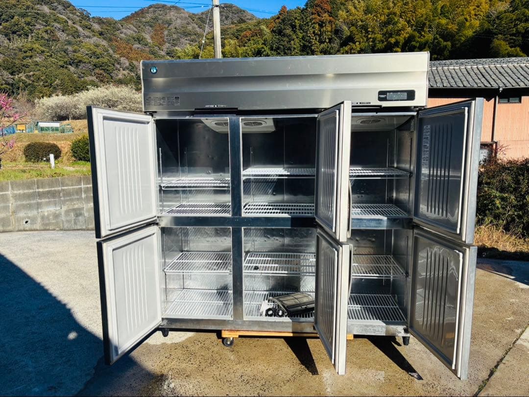 Ｍ32★ホシザキ★縦型冷凍冷蔵庫 6ドア冷凍冷蔵庫 1凍5冷 業務用 中古 厨房