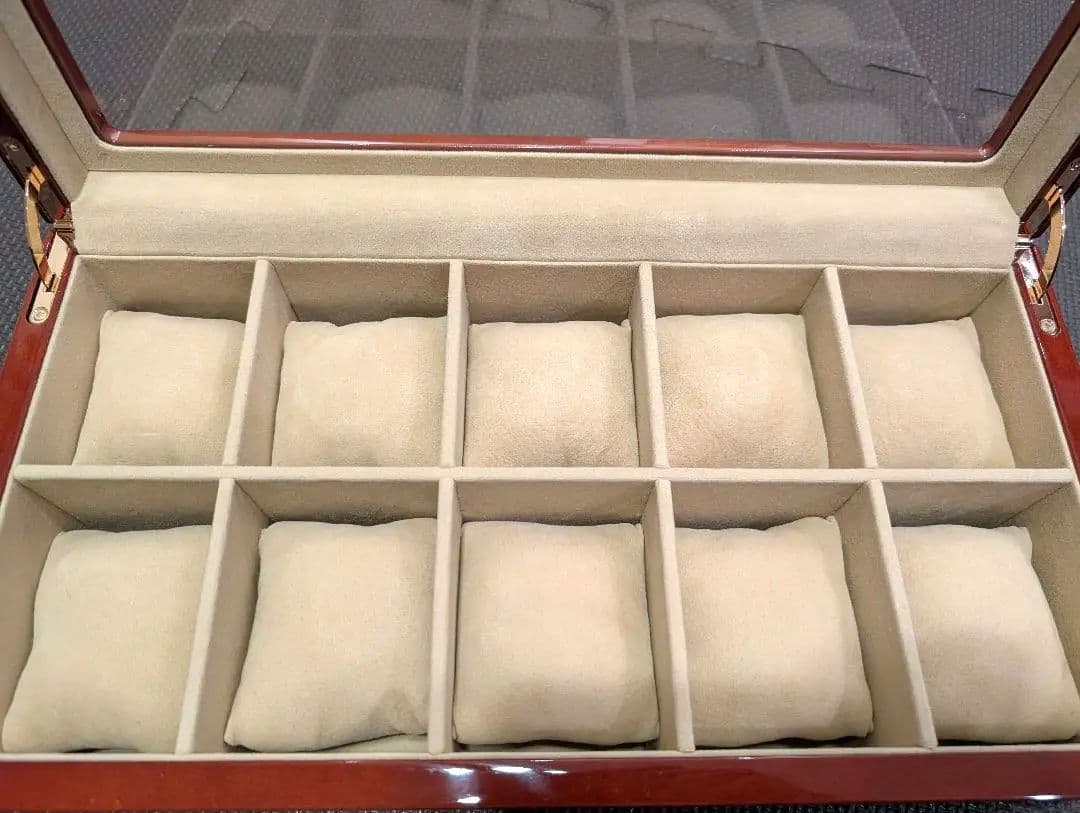 IGIMIオリジナル 腕時計コレクションケース　10本収納ボックス