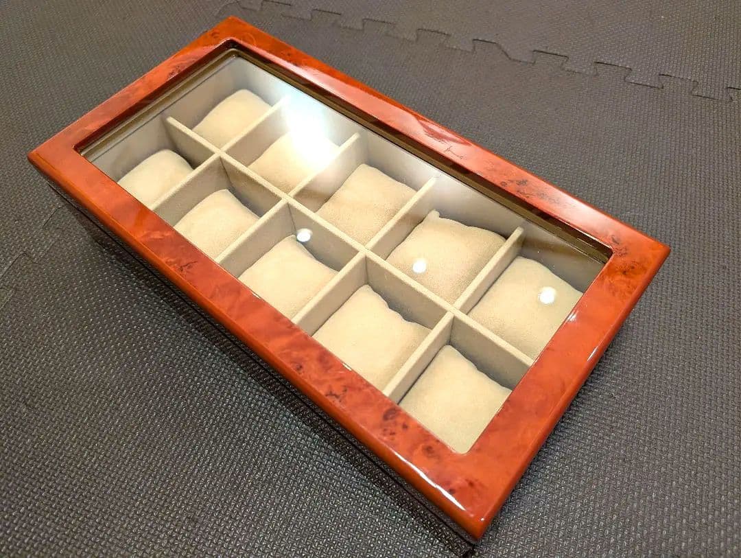 IGIMIオリジナル 腕時計コレクションケース　10本収納ボックス