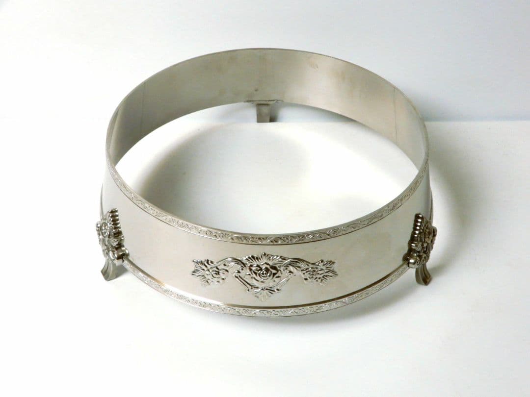 【新品未使用】ローズ 丸飾台 18インチ