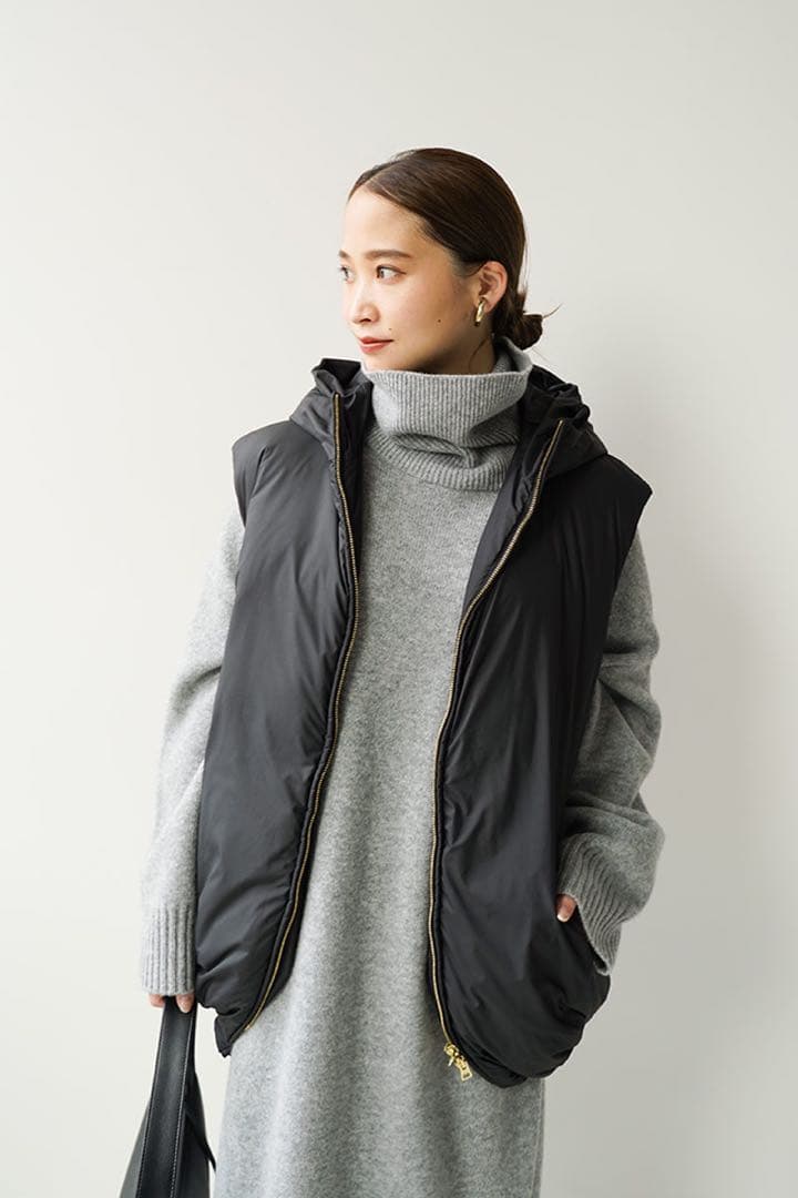 専用定価約4万 EVERYDAY I LIKE. 中綿ロングベスト