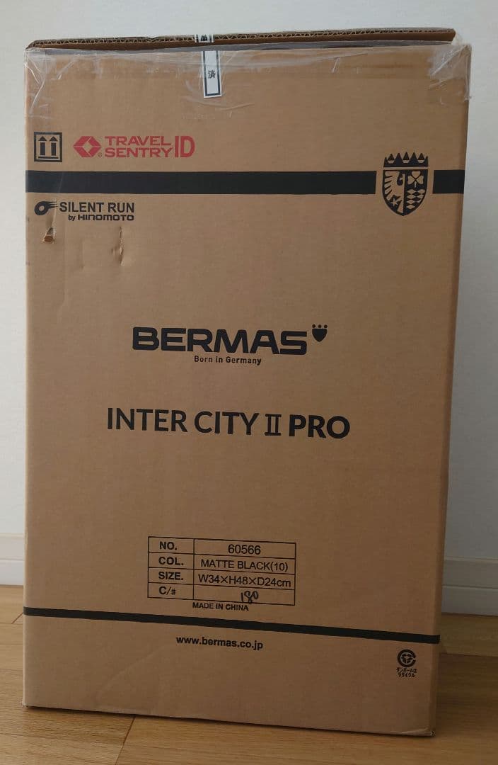 未使用 BERMAS キャリーケース No.60566 キャスターアップグレード