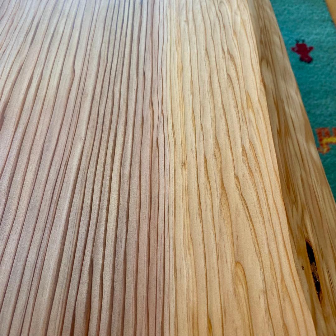【週末セール】天然木　杉　一枚板　テーブル　無垢　すぎ　108