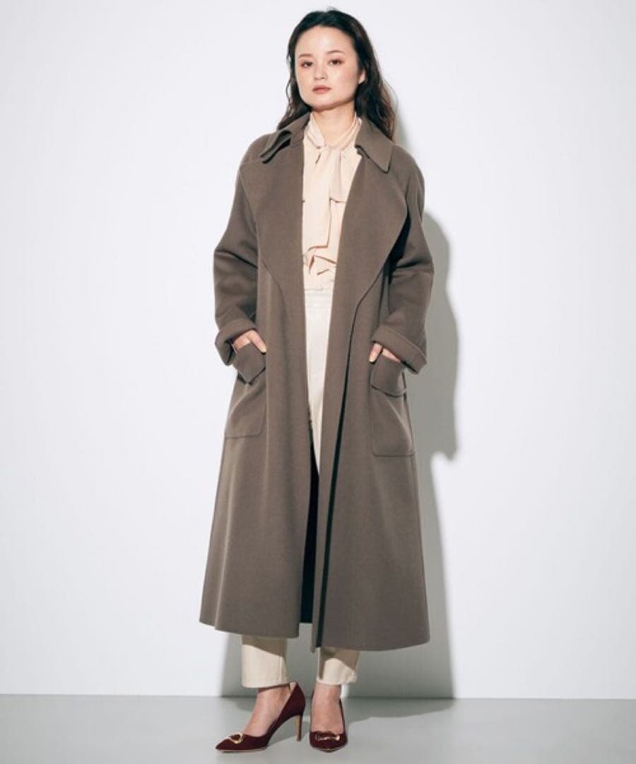 グレースコンチネンタル　リバーコート　ブラウン