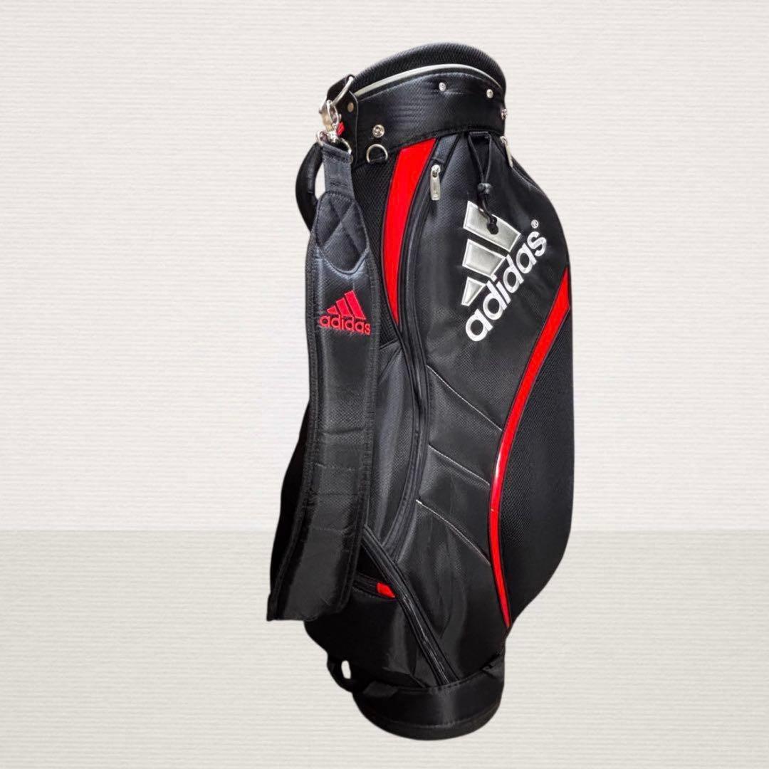 ✨美品✨ 「ナイスショット！」 アディダス 9型 キャディバッグ