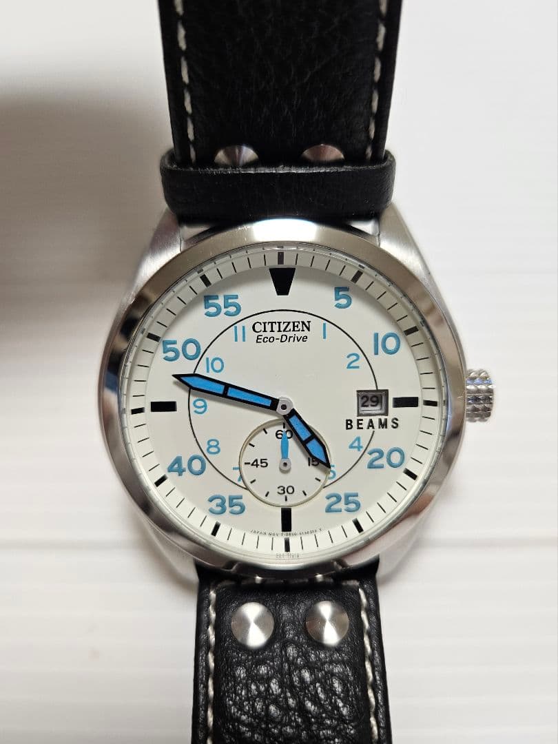 値下✕ 希少モデル CITIZEN × BEAMS スモールセコンド 腕時計
