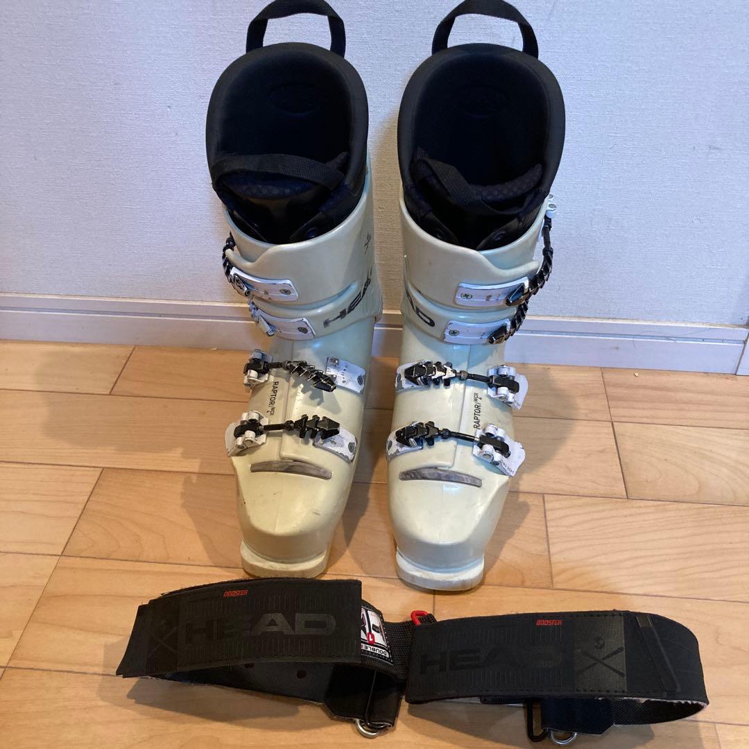 HEAD RAPTOR WCR 4 スキーブーツ ホワイト　25.0/25.5
