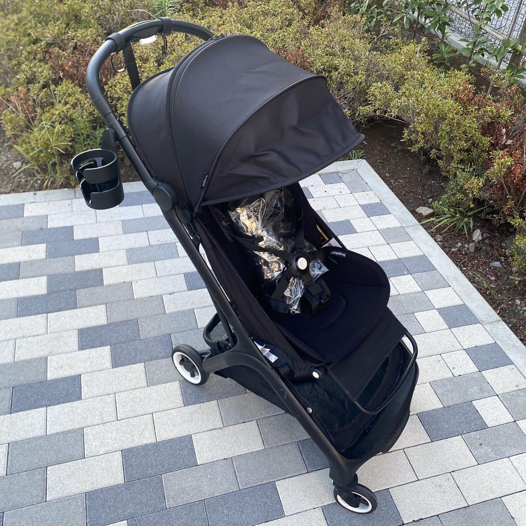 cen美品】バガブー バタフライ ミッドナイトブラック　/レインカバー