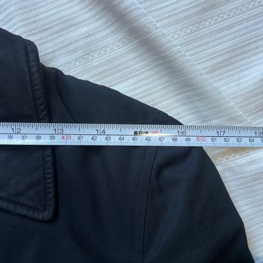 コムデギャルソンオム 03AW田中オム　千鳥格子ウール裏地　ステンカラーコート