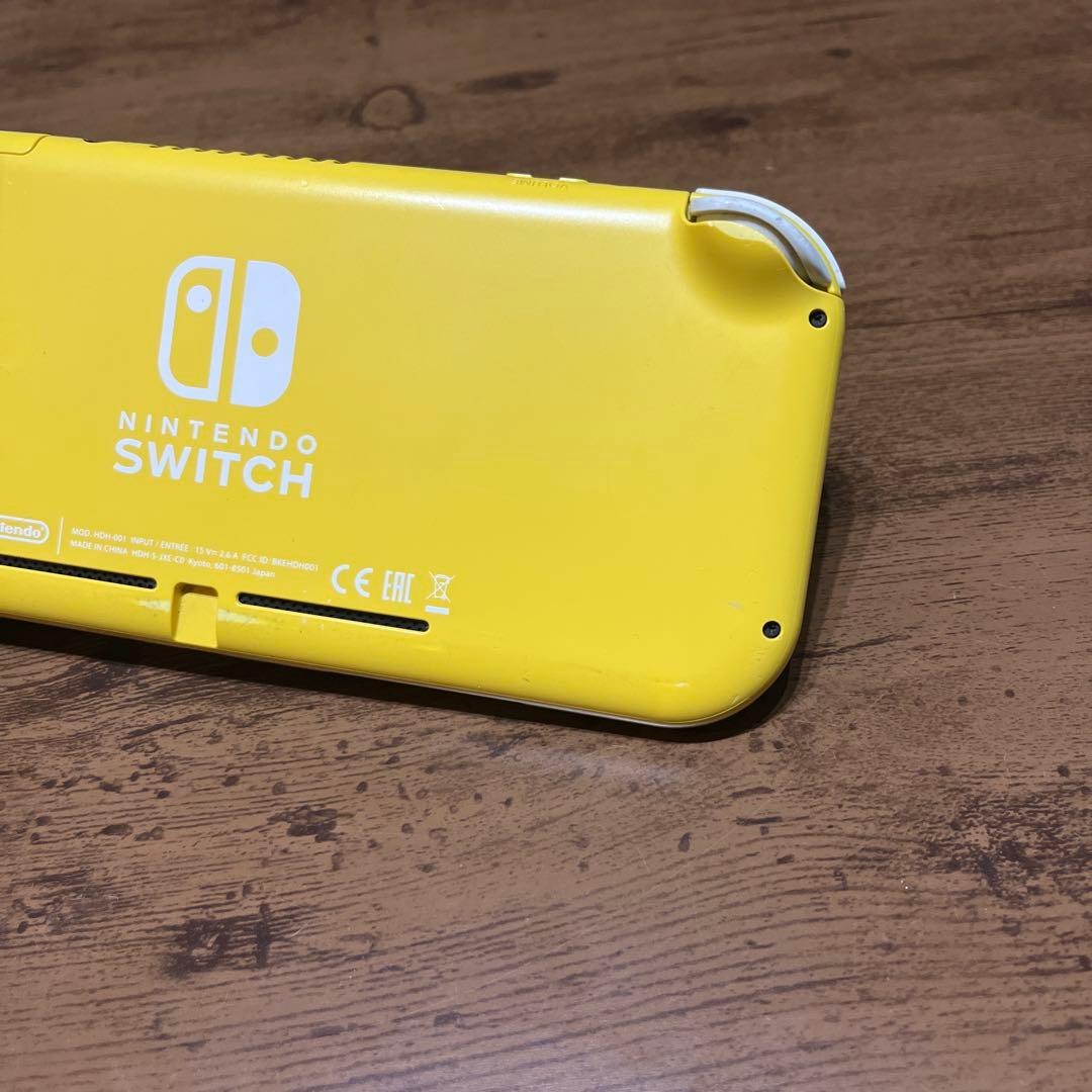 ジャンク品　Nintendo Switch Lite イエロー