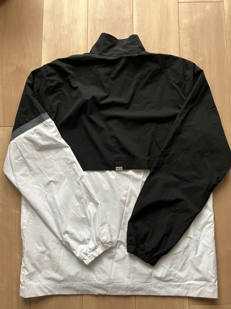 【YONEX】ウィンドブレーカー上下 ブラック/ホワイト M