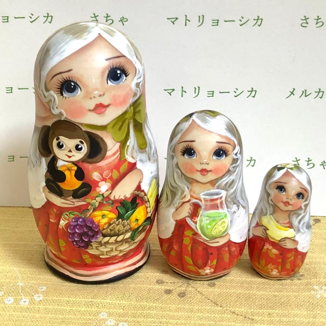 マトリョーシカ　スヴェトラーナ・ニコラエヴァ　チェブラーシカ ロシア雑誌