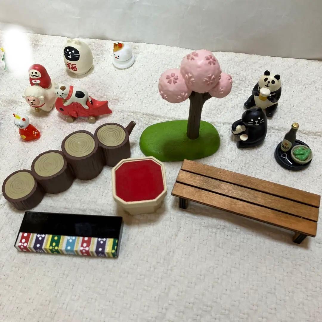 コンコンブル　ガラス細工　クリスマス　お正月　お雛様　お花見　コポー　全23個