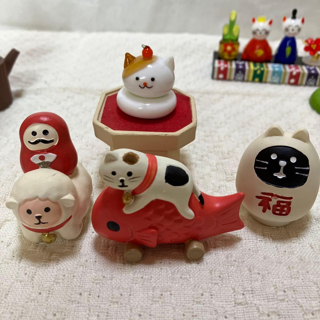 コンコンブル　ガラス細工　クリスマス　お正月　お雛様　お花見　コポー　全23個