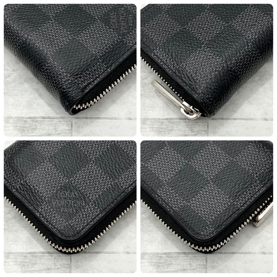 ★美品★ルイヴィトン　ケース　ダミエグラフィット　ジッピーパース