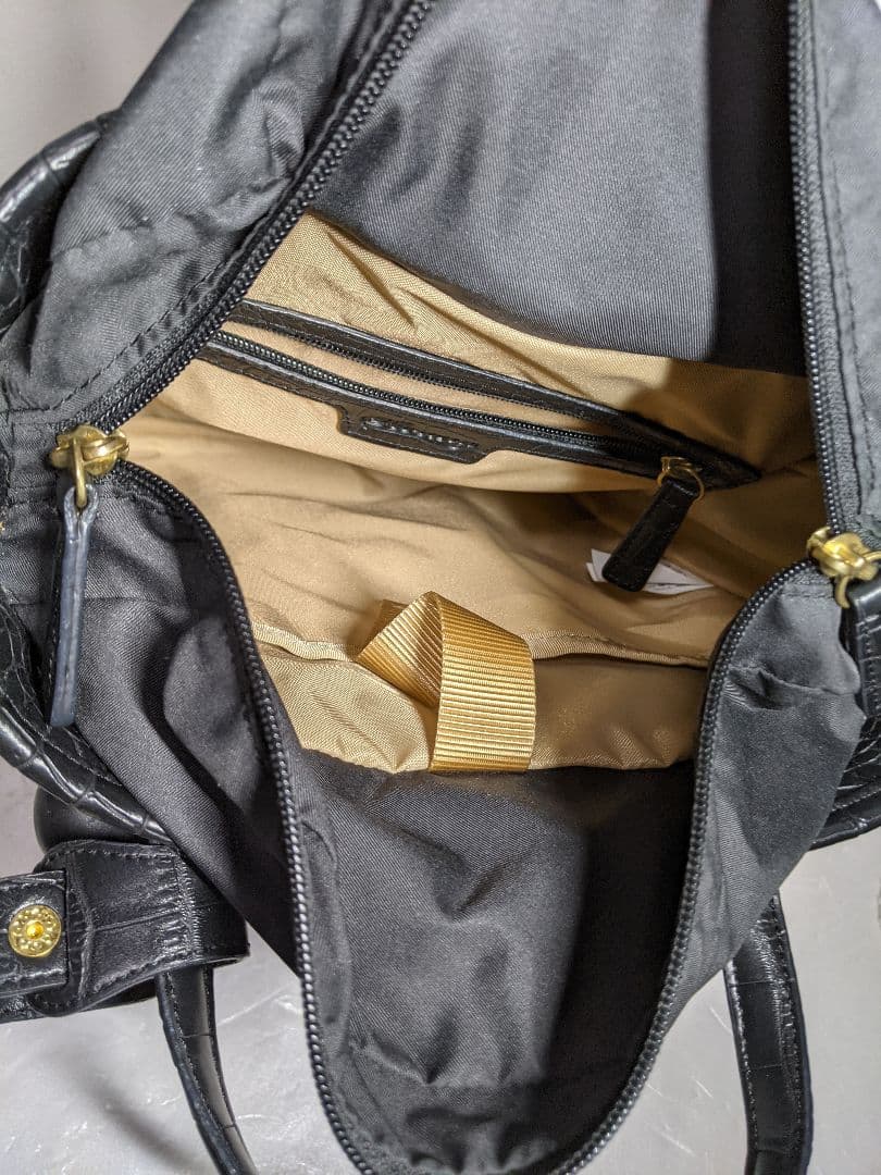 キャリーバッグ SWANY スワニー キャリーバッグ クロコ 型押し 牛革