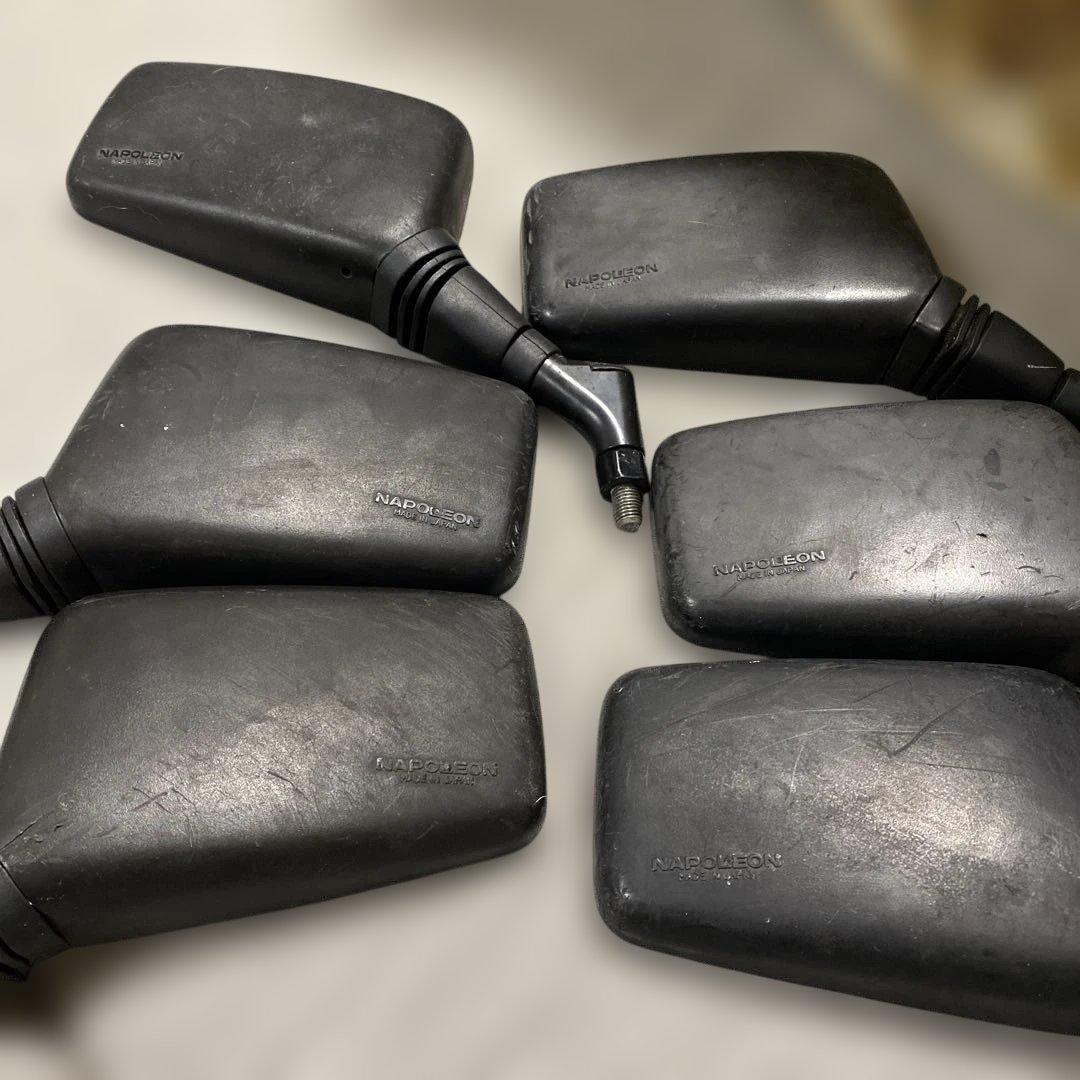 当時物 ナポレオンミラー ナポミラ 穴無し5個 穴あり1個