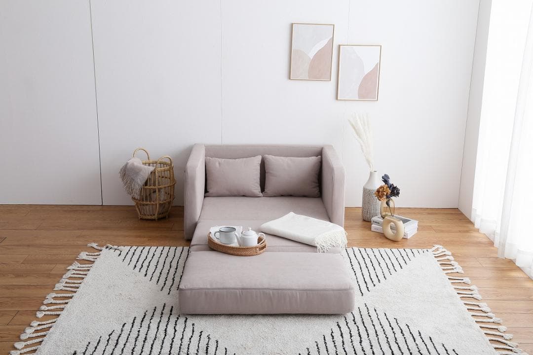 【新品・送料無料】Aina 折りたたみソファベッド