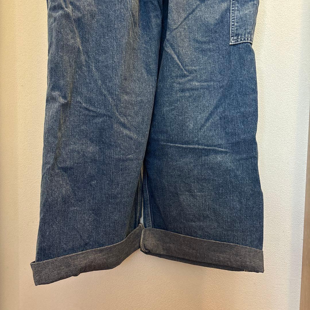 HOLIDAY ビッグデニムオーバーオール　size 0