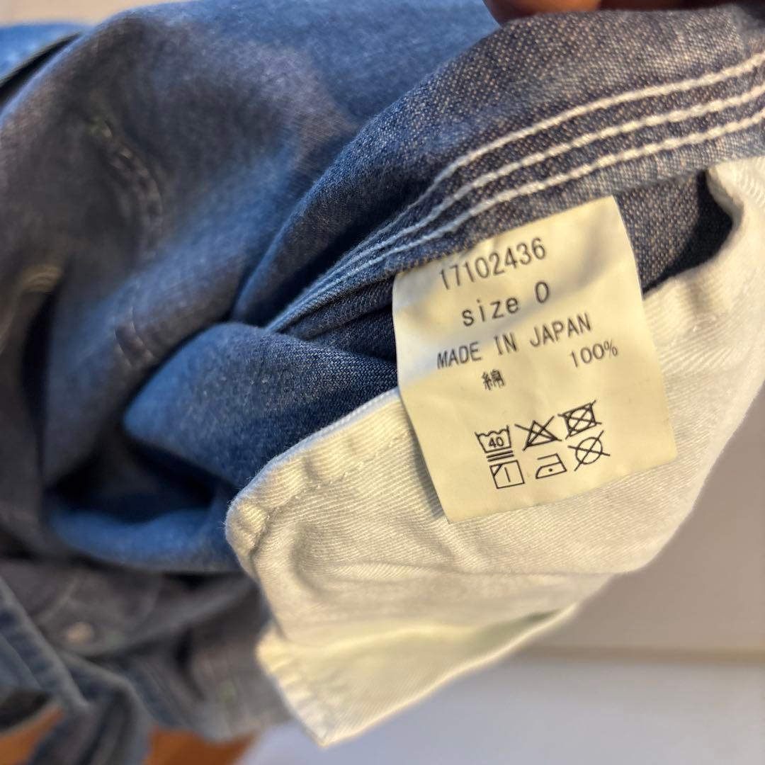 HOLIDAY ビッグデニムオーバーオール　size 0