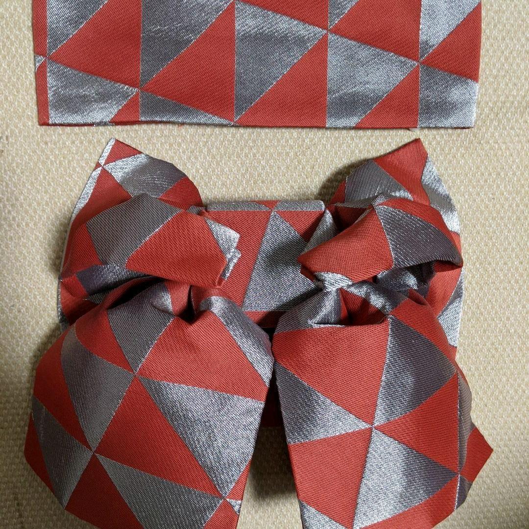 七五三モダンアンテナウロコ 7歳用 参考価格¥4.4 万 結び帯