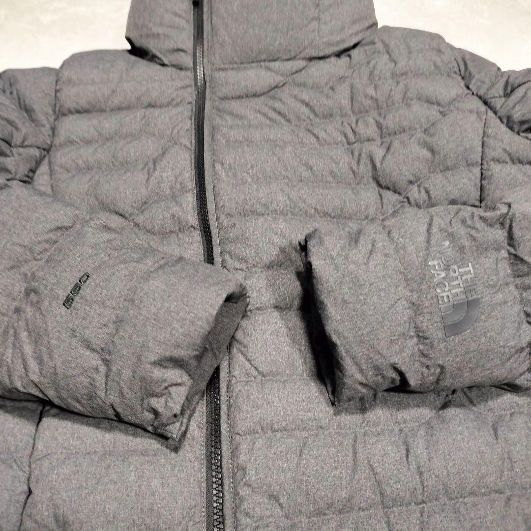 ★希少　ノースフェイス　ロングダウンコート　550 グレー　レディース　M