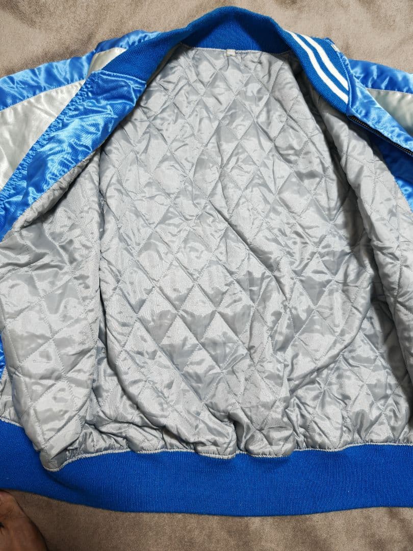 日本製 90s vintage 限定 龍虎 スカジャン unisex サテン