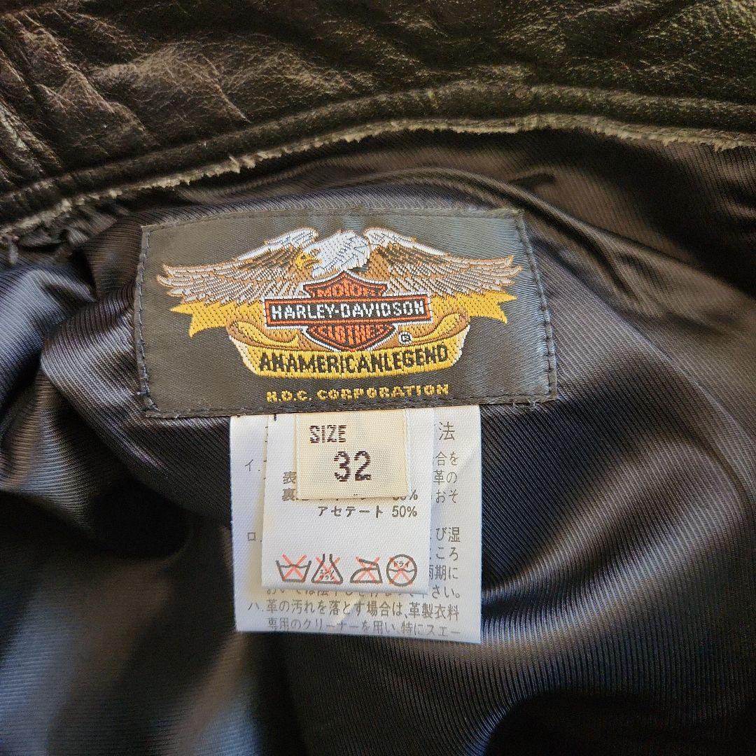 HARLEY-DAVIDSON レザーパンツ サイズ32