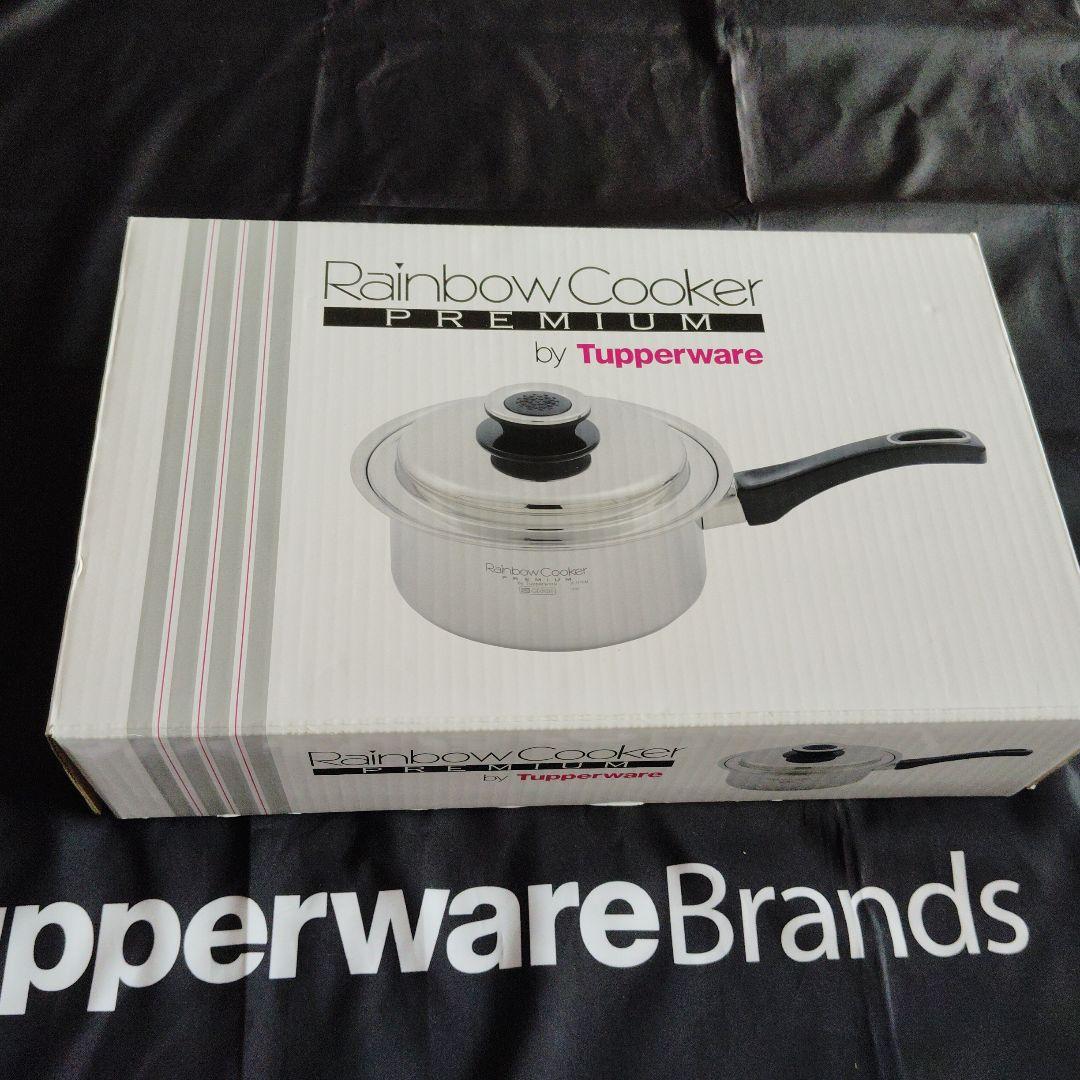 タッパーウェアレインボークッカープレミアム17cm片手鍋