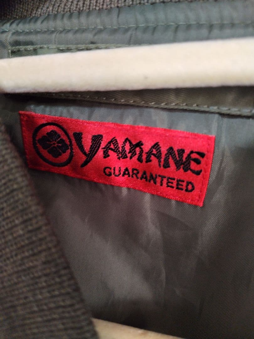 YAMANE MA-1 フライトジャケット オリーブグリーン