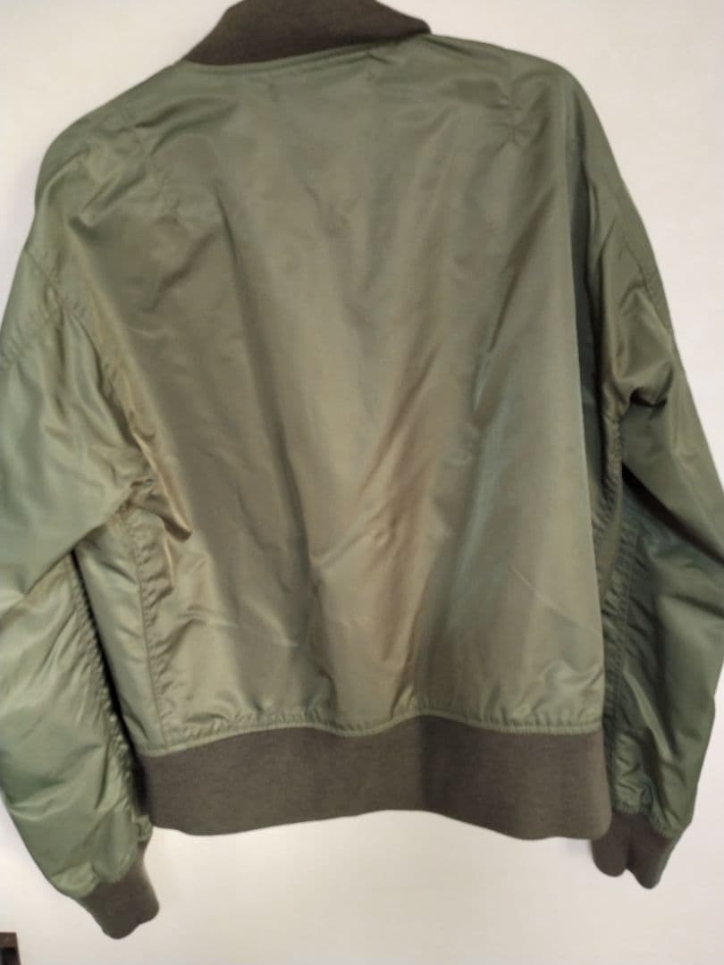 YAMANE MA-1 フライトジャケット オリーブグリーン
