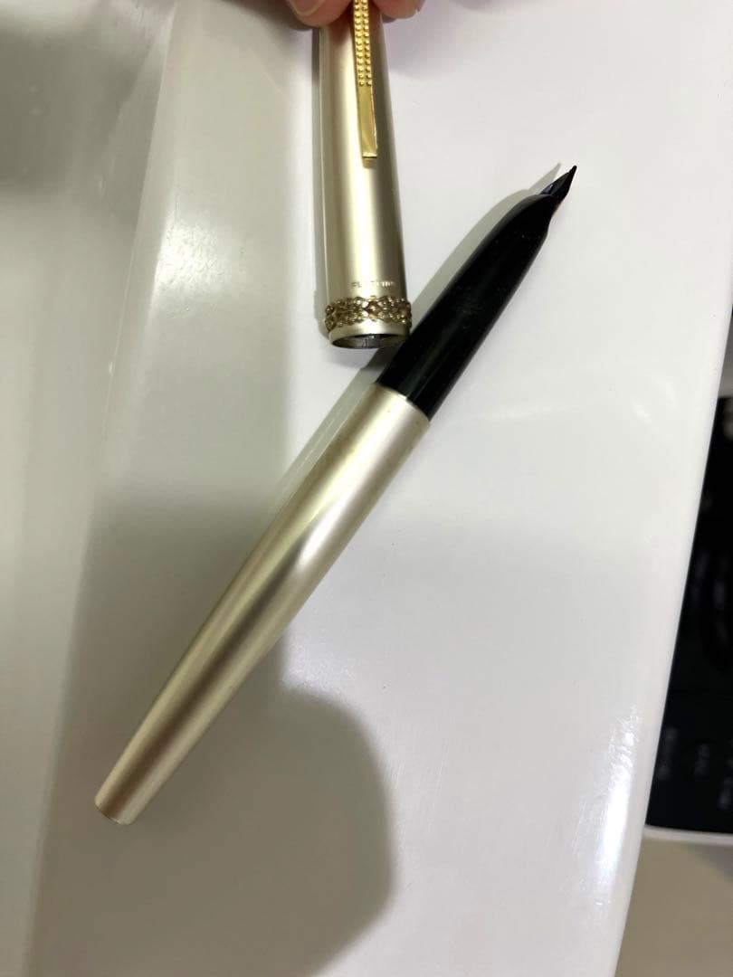 ケース•インク付/[万年筆]パイロットカスタム＆プラチナ&シャーペ2本/4セット