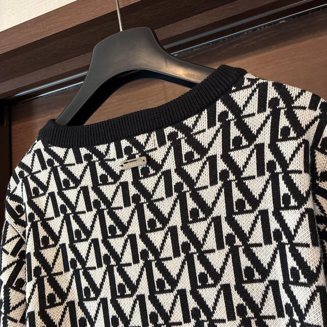 美品☆セントアンドリュース St ANDREWS 総柄ニットセーター『L』☆