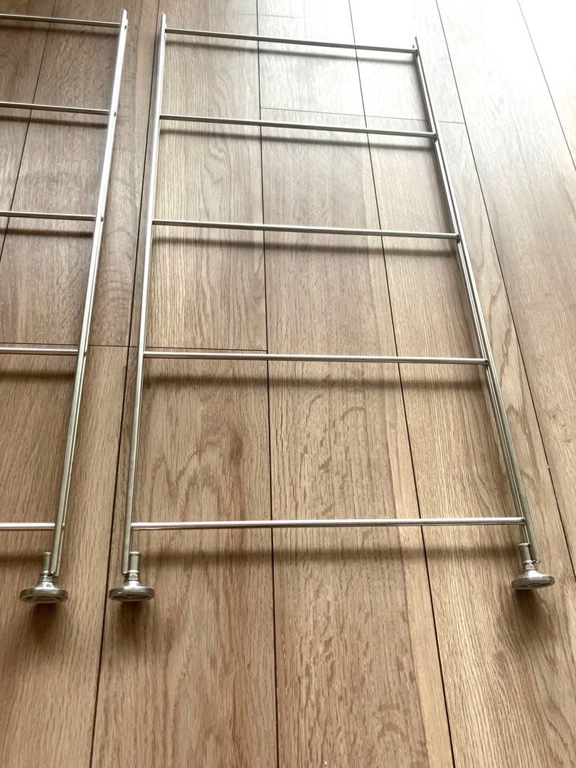 無印　ステンレスユニットシェルフ　帆立　2個　小