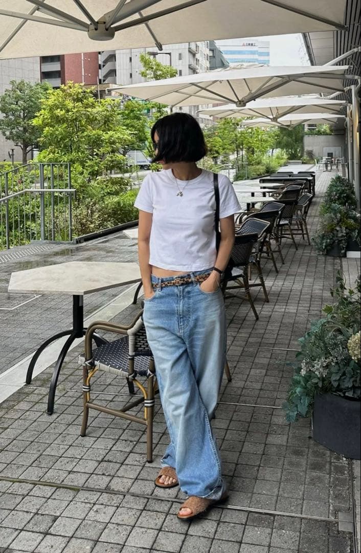 ok.soon original wide denim blue サイズ1