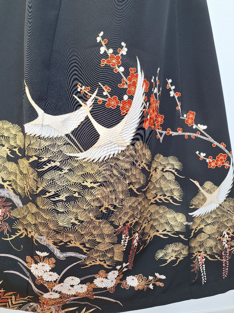 着物リメイクワンピース3643