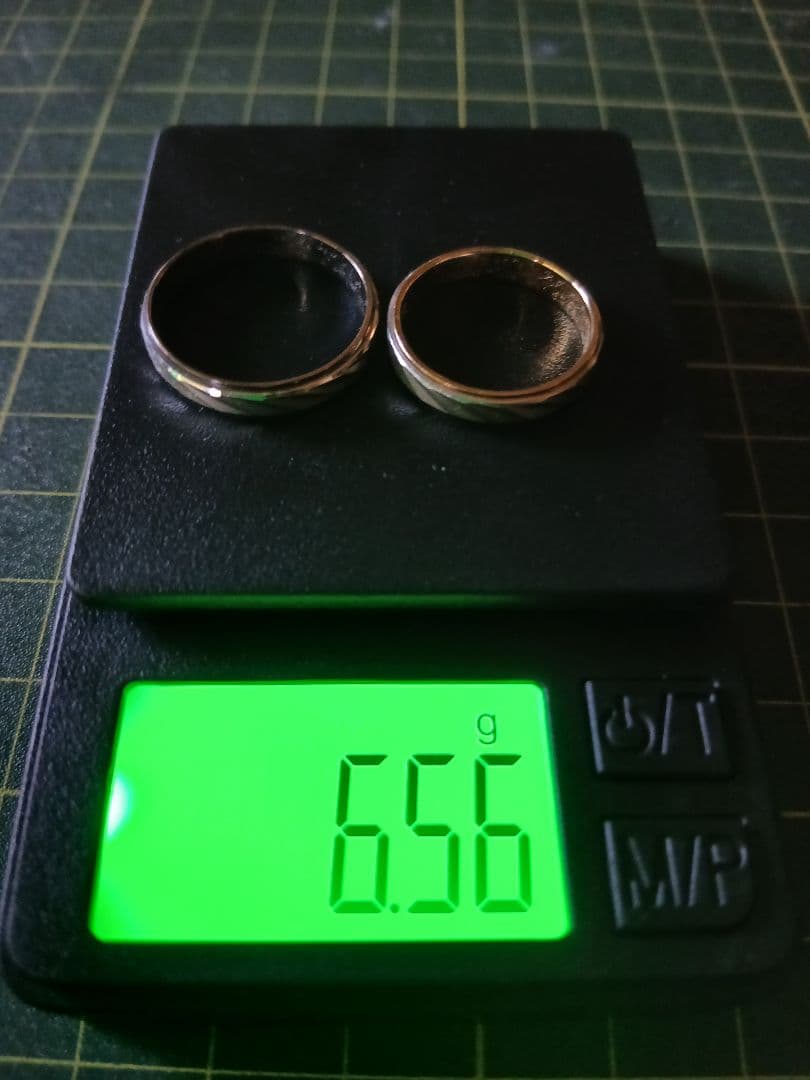 プラチナ900renoma ツイストデザインリング 11号 17号