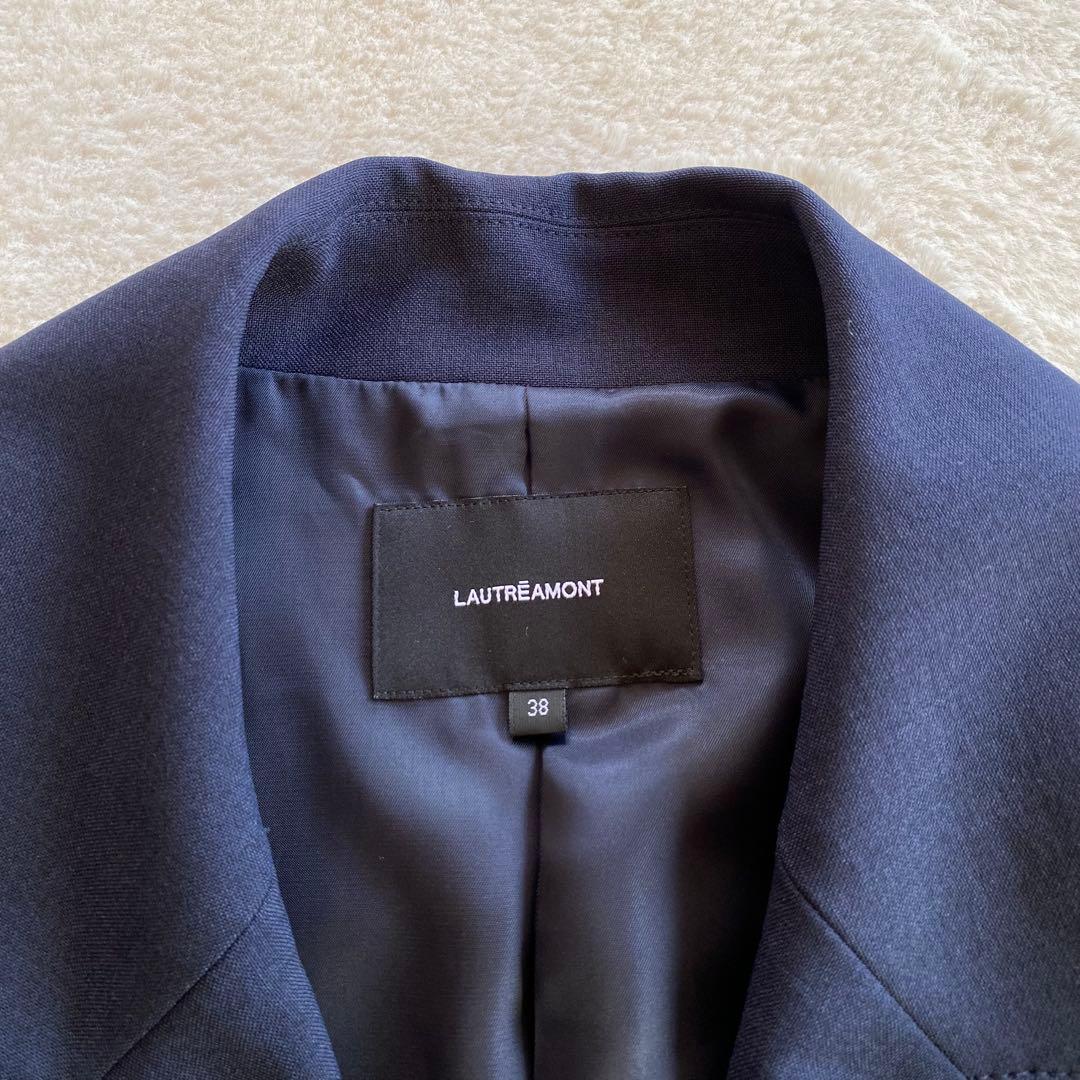 【美品】 2025SS ロートレアモン　防シワUVトレンチコート　ネイビー