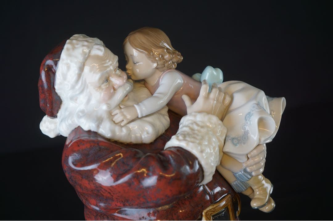 【トキさん専用】リヤドロ 幸せを届けに サンタクロース クリスマス