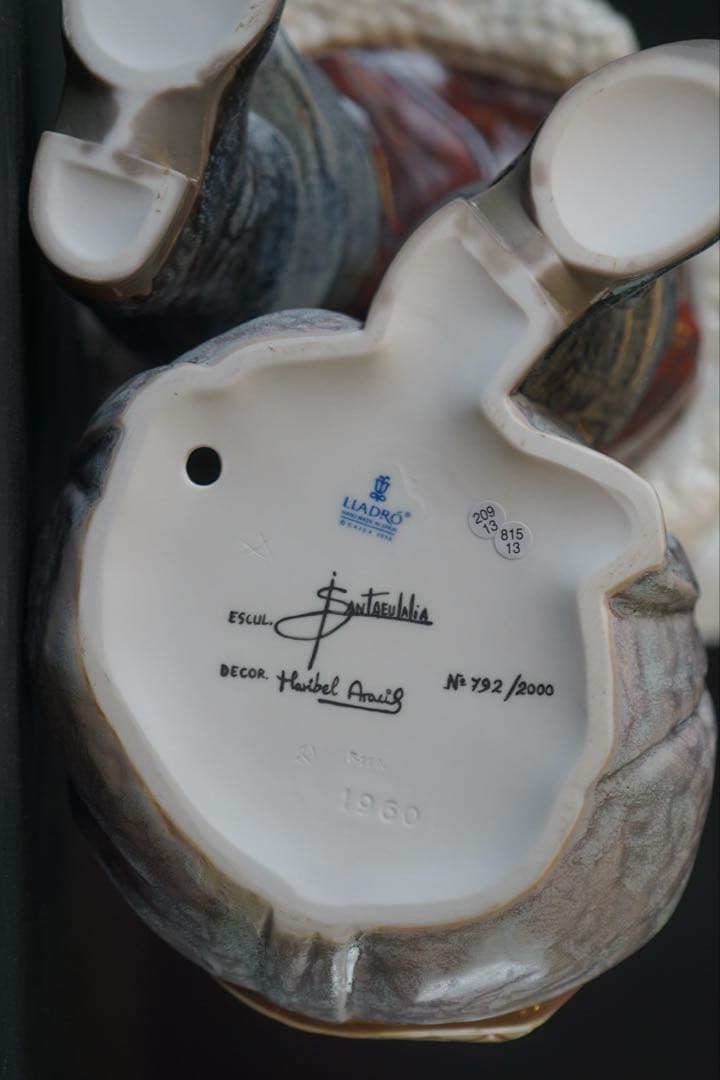 【トキさん専用】リヤドロ 幸せを届けに サンタクロース クリスマス