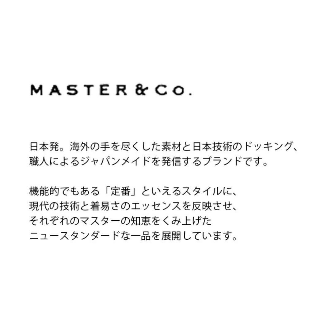 MASTER&Co. RAILMAN BAG Sコットンキャンバストートバッグ