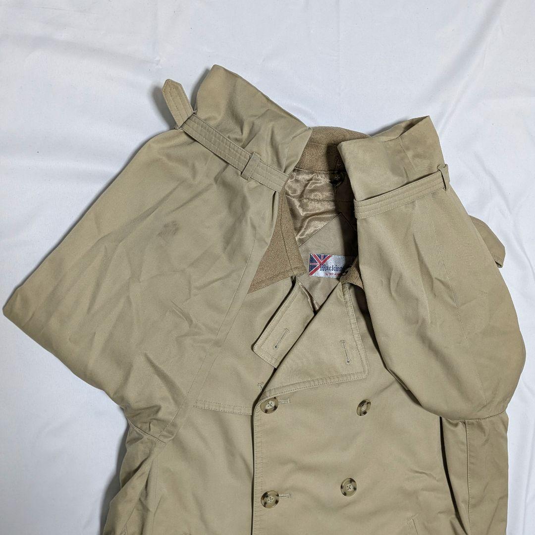 80s　マッキントッシュ トレンチコート マキシ丈　ライナー　ベージュ　入手困難