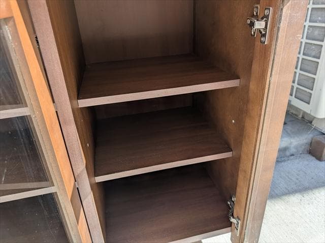 無印良品/MUJI｜サイドボードキャビネット｜収納棚｜ブラウン｜