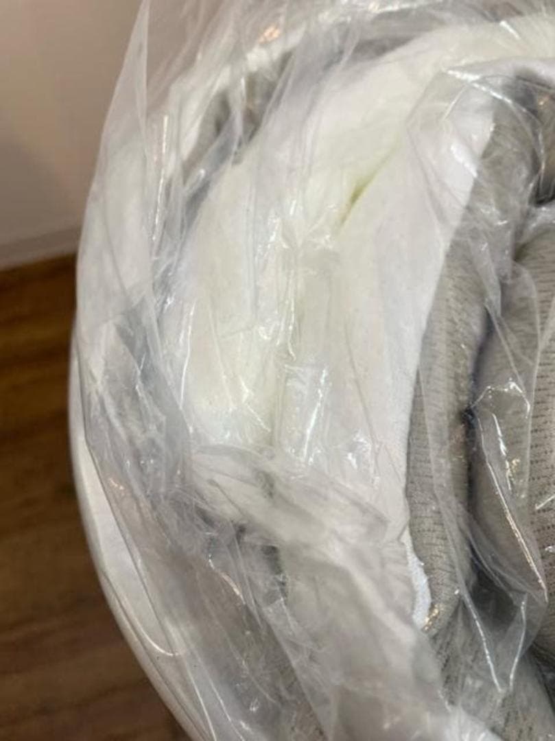 新品☆ダブルサイズ♪厚み4cm♪高反発マットレストッパー〇B205