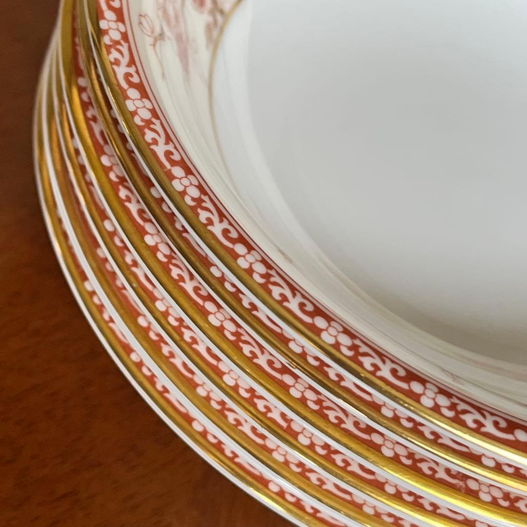 【レア美品】英国製　ウェッジウッド★MALABER★フルーツソーサー6枚