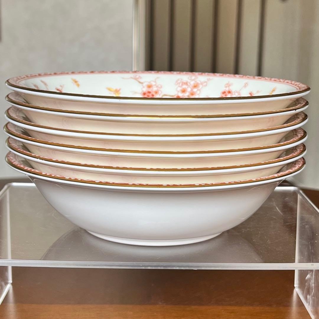 【レア美品】英国製　ウェッジウッド★MALABER★フルーツソーサー6枚